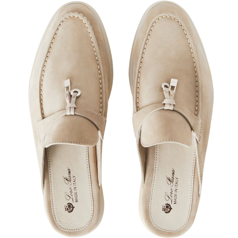 Loro piana Babouche Charms Walk Loafer 'Linen'