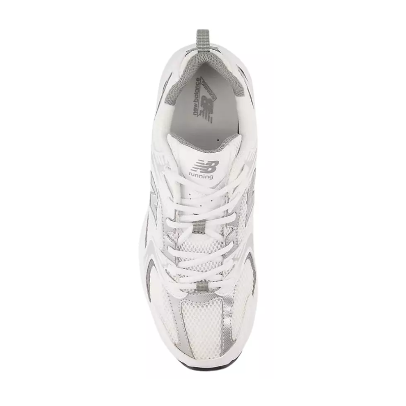 New Balance 530 – White Silver Metallic